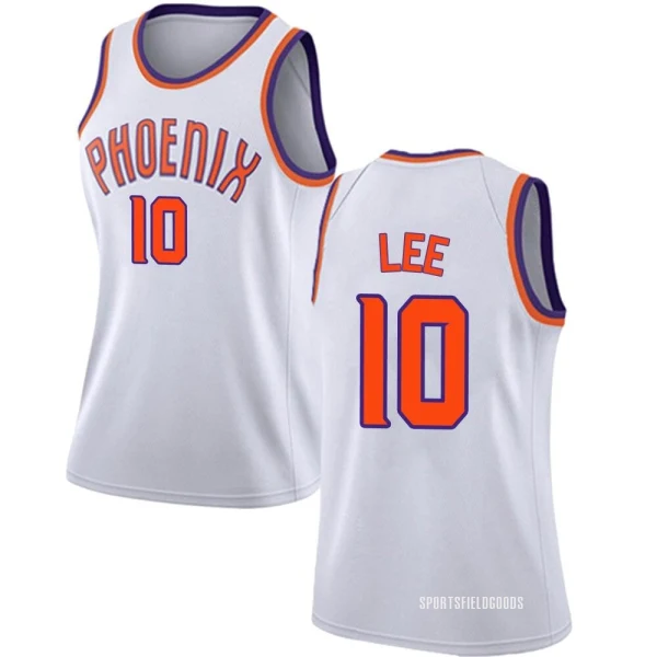 Women's Damion Lee Phoenix Suns White Swingman Jersey - Association Edition