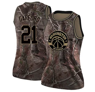 Women's Daniel Gafford Washington Wizards Camo Swingman Realtree Collection Jersey