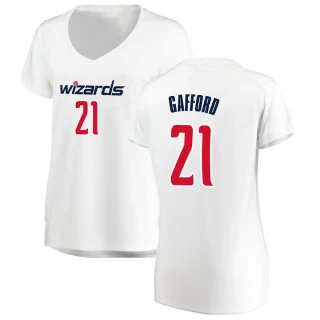 Women's Daniel Gafford Washington Wizards White Fast Break Jersey - Association Edition