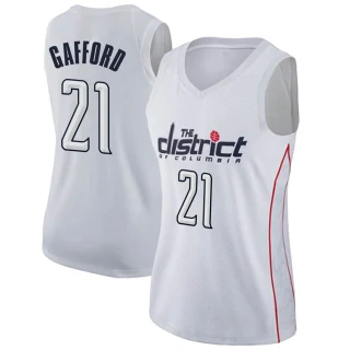 Women's Daniel Gafford Washington Wizards White Swingman Jersey - City Edition
