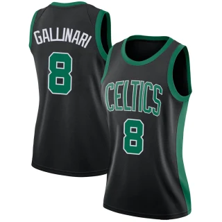 Women's Danilo Gallinari Boston Celtics Black Swingman Jersey - Statement Edition