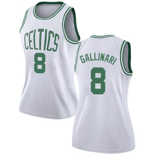 Women's Danilo Gallinari Boston Celtics White Swingman Jersey - Association Edition
