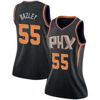 Women's Darius Bazley Phoenix Suns Black Swingman Jersey - Statement Edition