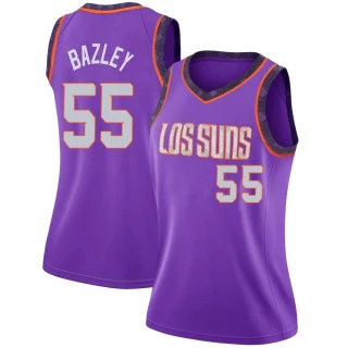 Women's Darius Bazley Phoenix Suns Purple Swingman 2018/19 Jersey - City Edition