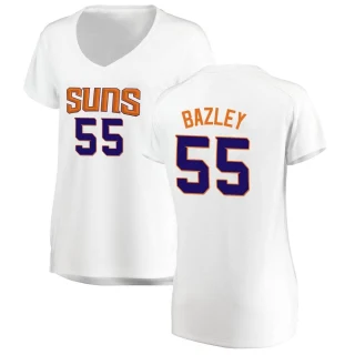 Women's Darius Bazley Phoenix Suns White Fast Break Jersey - Association Edition