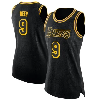 Women's Davon Reed Los Angeles Lakers Black Swingman Jersey - City Edition