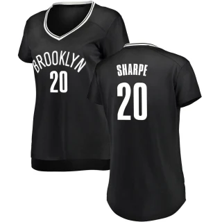 Women's Day'Ron Sharpe Brooklyn Nets Black Fast Break Jersey - Icon Edition