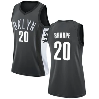 Women's Day'Ron Sharpe Brooklyn Nets Gray Swingman Jersey - Statement Edition