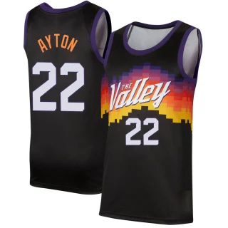 Women's Deandre Ayton Phoenix Suns Black Swingman 2020/21 City Edition Jersey