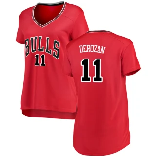 Women's DeMar DeRozan Chicago Bulls Red Swingman Jersey - Icon Edition