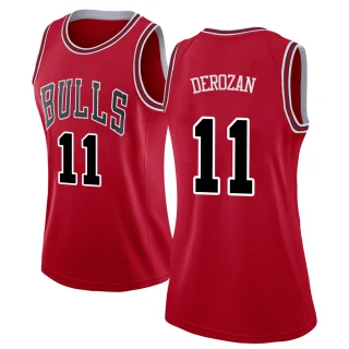 Women's DeMar DeRozan Chicago Bulls Red Swingman Jersey - Icon Edition