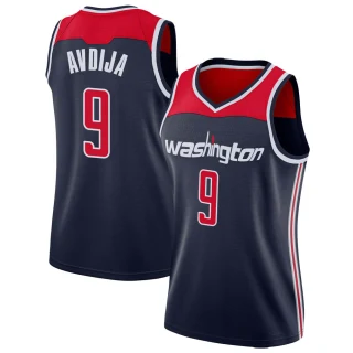 Women's Deni Avdija Washington Wizards Navy Swingman Jersey - Statement Edition