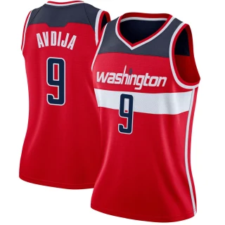 Women's Deni Avdija Washington Wizards Red Swingman Jersey - Icon Edition