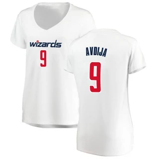 Women's Deni Avdija Washington Wizards White Fast Break Jersey - Association Edition