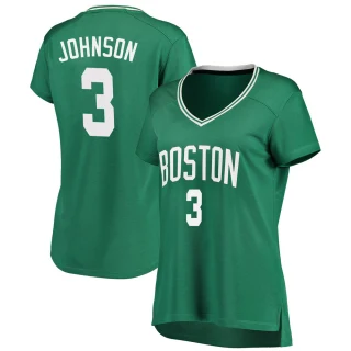 Women's Dennis Johnson Boston Celtics Green Fast Break Icon Edition Jersey