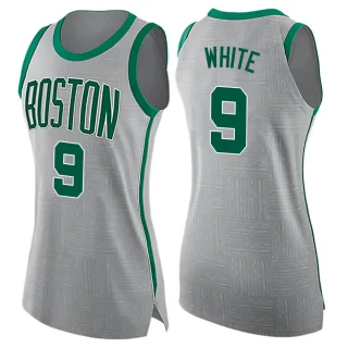 Women's Derrick White Boston Celtics White Swingman Gray Jersey - City Edition