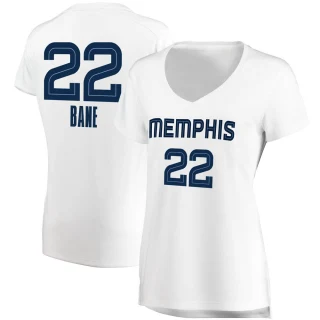 Women's Desmond Bane Memphis Grizzlies White Fast Break Jersey - Association Edition