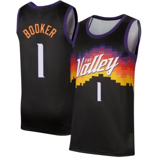 Women's Devin Booker Phoenix Suns Black Swingman 2020/21 City Edition Jersey