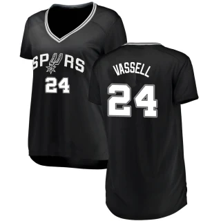 Women's Devin Vassell San Antonio Spurs Black Fast Break Jersey - Icon Edition