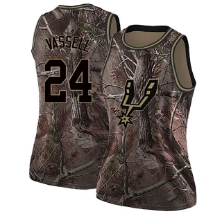 Women's Devin Vassell San Antonio Spurs Camo Swingman Realtree Collection Jersey