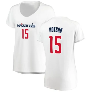 Women's Devon Dotson Washington Wizards White Fast Break Jersey - Association Edition