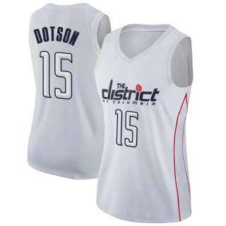 Women's Devon Dotson Washington Wizards White Swingman Jersey - City Edition