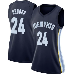 Women's Dillon Brooks Memphis Grizzlies Navy Swingman Jersey - Icon Edition