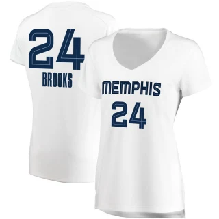 Women's Dillon Brooks Memphis Grizzlies White Fast Break Jersey - Association Edition