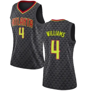 Women's Donovan Williams Atlanta Hawks Black Swingman Jersey - Icon Edition