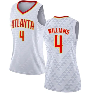 Women's Donovan Williams Atlanta Hawks White Swingman Jersey - Association Edition