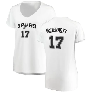 Women's Doug McDermott San Antonio Spurs White Fast Break Jersey - Association Edition