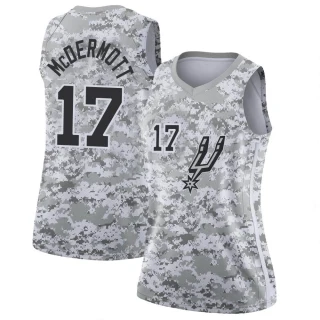 Women's Doug McDermott San Antonio Spurs White Swingman 2018/19 Jersey - Earned Edition
