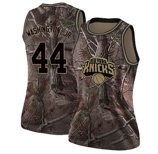 Women's Duane Washington Jr. New York Knicks Camo Swingman Realtree Collection Jersey