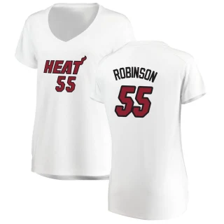 Women's Duncan Robinson Miami Heat White Fast Break Jersey - Association Edition