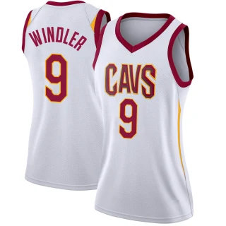 Women's Dylan Windler Cleveland Cavaliers White Swingman Jersey - Association Edition