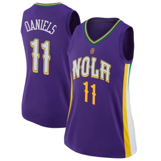 Women's Dyson Daniels New Orleans Pelicans Purple Swingman Jersey - City Edition