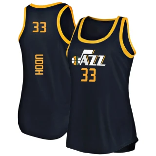 Women's Ekpe Udoh Utah Jazz Navy Fast Break Tank Jersey - Icon Edition