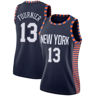 Women's Evan Fournier New York Knicks Navy Swingman 2018/19 Jersey - City Edition