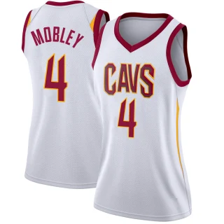 Women's Evan Mobley Cleveland Cavaliers White Swingman Jersey - Association Edition