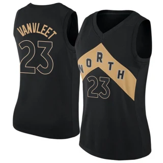 Women's Fred VanVleet Toronto Raptors Black Swingman Jersey - City Edition