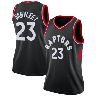 Women's Fred VanVleet Toronto Raptors Black Swingman Jersey - Statement Edition