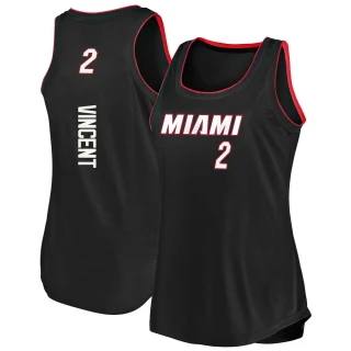 Women's Gabe Vincent Miami Heat Black Fast Break 2019/20 Tank Jersey - Icon Edition
