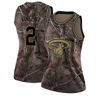 Women's Gabe Vincent Miami Heat Camo Swingman Realtree Collection Jersey