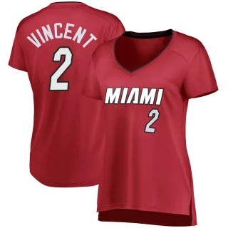 Women's Gabe Vincent Miami Heat Fast Break Wine Jersey - Statement Edition