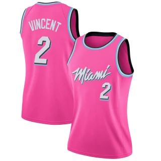 Women's Gabe Vincent Miami Heat Pink Swingman 2018/19 Jersey - Earned Edition