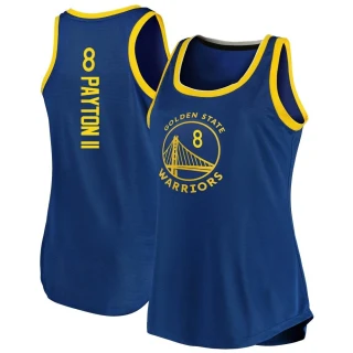 Women's Gary Payton II Golden State Warriors Gold Fast Break Royal 2019/20 Tank Jersey - Icon Edition