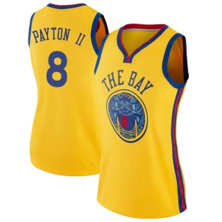Women's Gary Payton II Golden State Warriors Gold Swingman Jersey - City Edition