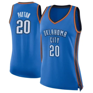 Women's Gary Payton Oklahoma City Thunder Blue Swingman Jersey - Icon Edition