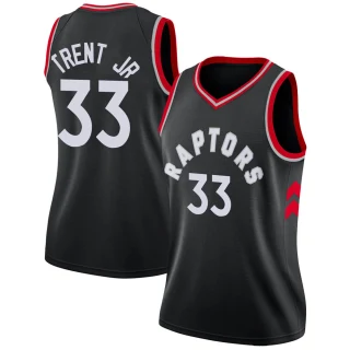 Women's Gary Trent Jr. Toronto Raptors Black Swingman Jersey - Statement Edition