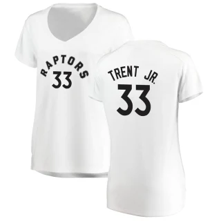 Women's Gary Trent Jr. Toronto Raptors White Fast Break Jersey - Association Edition